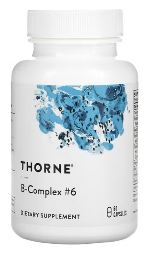 Bottle of Thorne B-Complex #6